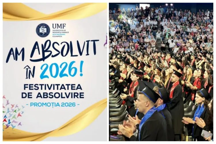 Urmează cel mai emoționant moment al anului la UMF Cluj. Sute de absolvenți vor spune la BT Arena: „Mulțumesc, de azi sunt medic!”