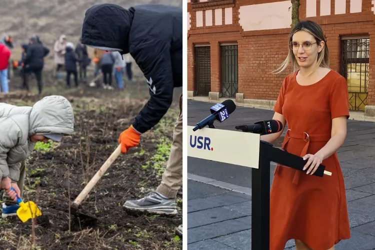 VIDEO. Bani europeni salvați și record de împăduriri la Cluj: Ce a găsit Diana Buzoianu când a venit la Cluj să vadă cum s-au cheltuit fondurile