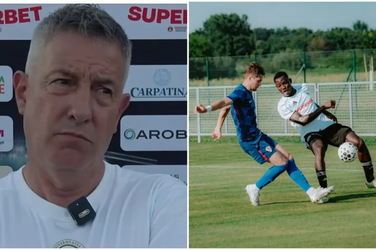 Cristiano Bergodi explică eșecul surprinzător cu Croația U19: „Am jucat cu fotbaliști de la Barcelona și Bayern”. Ce le transmite fanilor Universității