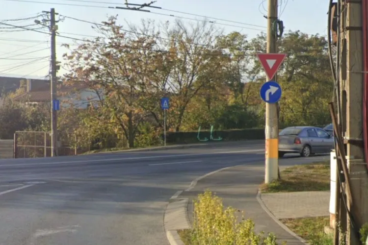 Un clujean s-a săturat să se „strecoare” printre mașini și containere de deșeuri: „Trebuie să facem slalom și să suportăm mirosul groaznic!”