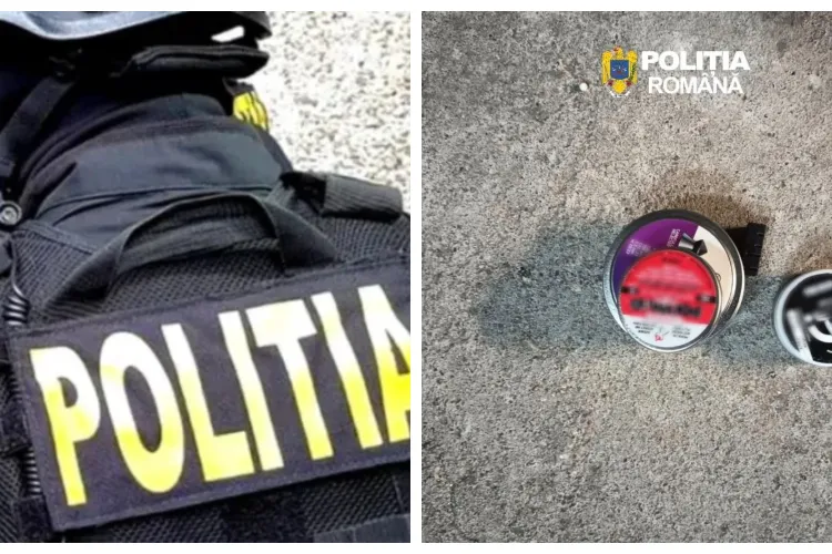 Percheziție în Cluj! Polițiștii au descoperit arme deținute ilegal în locuința unui bărbat de 56 de ani FOTO 