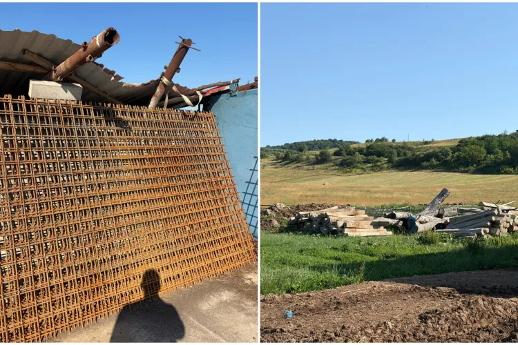 Percheziție în Cluj într-un dosar de delapidare! Materiale de construcții furate de pe șantierul căii ferate Cluj-Oradea, găsite la un bărbat de 35 de ani