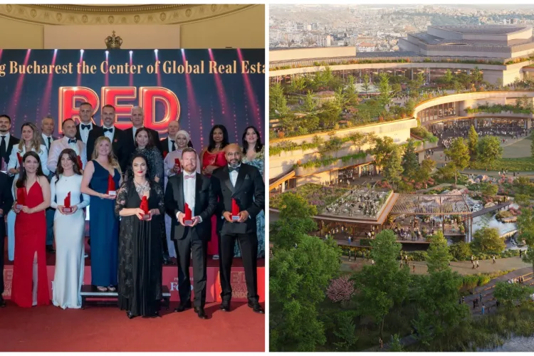 RIVUS Cluj ia premiul global pentru cel mai ambițios proiect urban din România: Peste 400 de branduri, parc uriaș și clădiri istorice restaurate