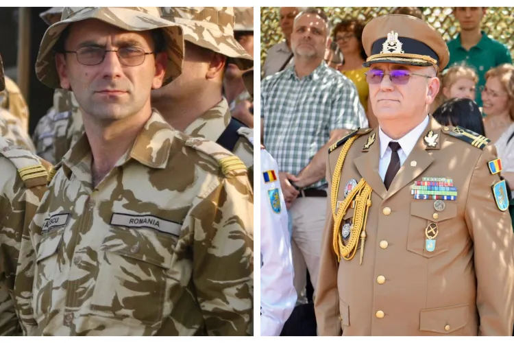 Emoție și lacrimi la Cluj! Din Afganistan și Irak, în rezervă cu onoare. Povestea colonelului care a servit România timp de 34 de ani FOTO 