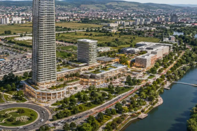 Zgârie-norul de 33 de etaje de la intrarea dinspre Florești, blocat la Comisia de Urbanism. CTATU a dat aviz negativ după opoziția Primăriei și a USAMV
