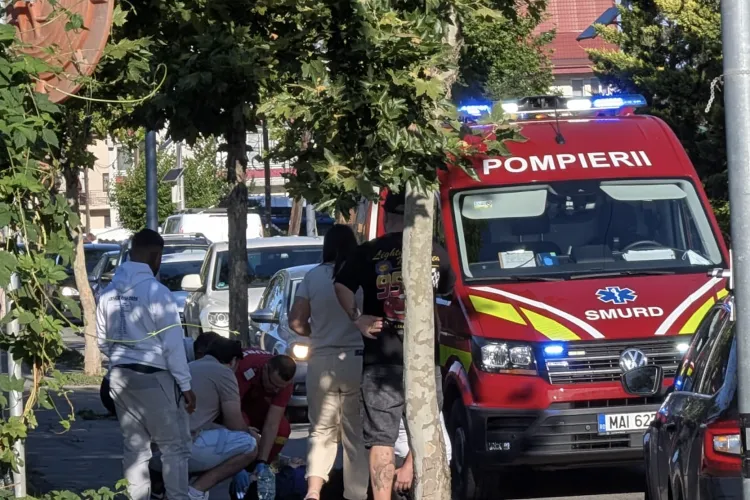 Accident grav în Cluj! Un pieton a fost lovit de o mașină în această dimineață: Echipajele au intervenit de urgență la fața locului