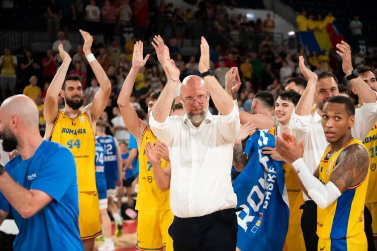Cine ar fi crezut? România învinge Grecia, deținătoarea bronzului european la baschet. Russell a fost MVP-ul echipei lui Silvășan