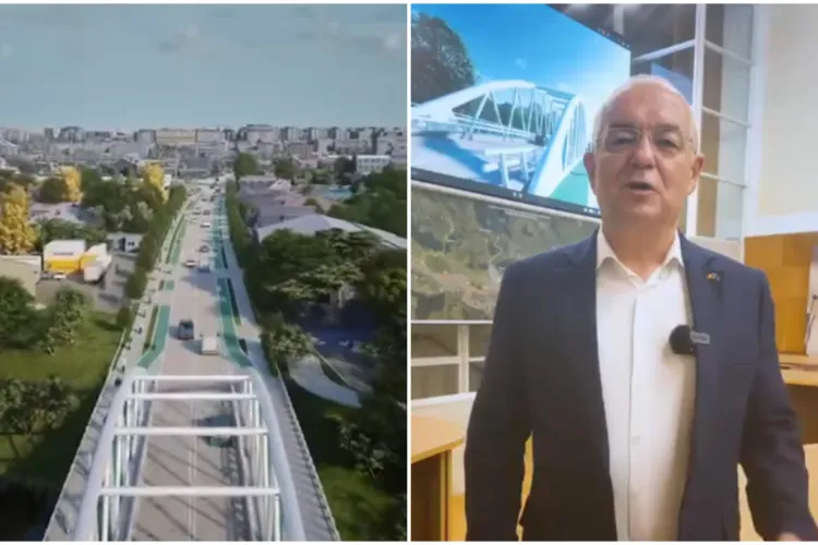 VIDEO. Cluj-Napoca va avea un nou pod peste Someș. Emil Boc a semnat contractul pentru investiția de 6 milioane de euro: „Va fluidiza traficul”