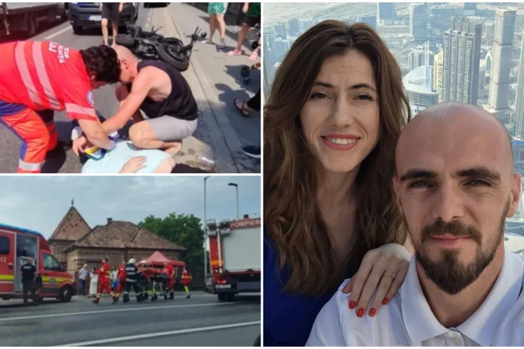 O familie de eroi! Doi medici, soț și soție, au intervenit la două accidente diferite din Florești în mai puțin de 48 de ore. Sunt îngeri cu chip de om!