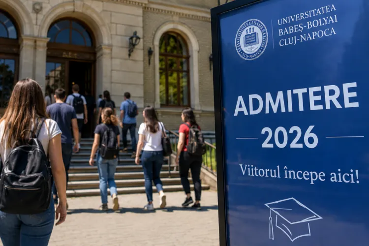  UBB Cluj a dat azi startul admiterii 2026: peste 15.000 de locuri la 500 de programe de studii disponibile. Unde se așteaptă o concurență uriașă
