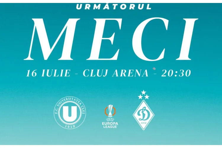 Euforia europeană cuprinde Clujul! Mii de fani și-au asigurat locul la Universitatea Cluj – Dinamo Kiev