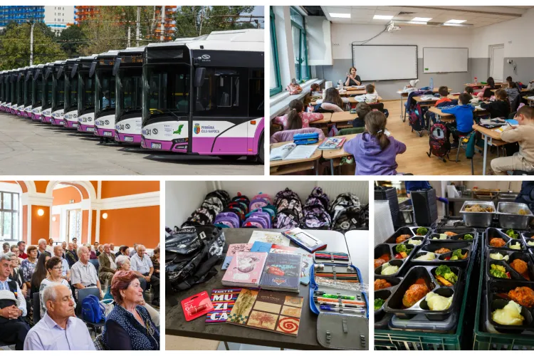 Decizii importante pentru Cluj! Autobuze electrice noi, bani pentru sute de copii, străzi modernizate și proiecte sociale aprobate de Consiliul Local