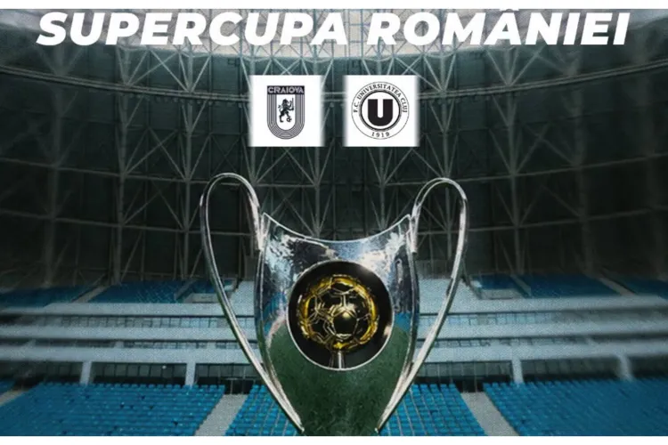 S-a decis arbitrul Supercupei României! Cine va împărți dreptatea în Universitatea Craiova – U Cluj