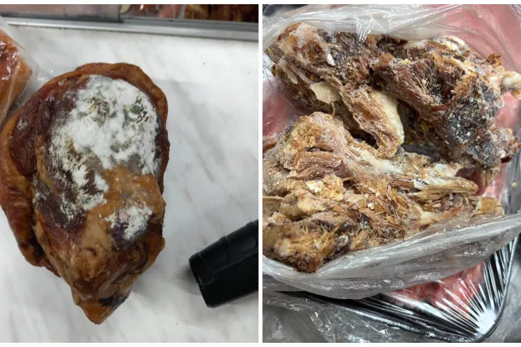 Amenzi de peste 3,7 milioane de lei în doar cinci zile! ANPC a descoperit carne cu mucegai, pește alterat, produse expirate și nereguli grave
