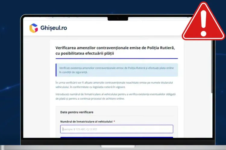 Atenție la noua înșelătorie care circulă prin SMS! Escrocii folosesc numele Ghișeul.ro și al Ministerului Transporturilor pentru a-ți fura datele