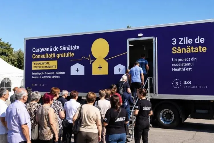 Un adevărat spital ajunge în Apahida! Zeci de medici vor oferi consultații gratuite timp de trei zile: „Vă încurajez să veniți la control”