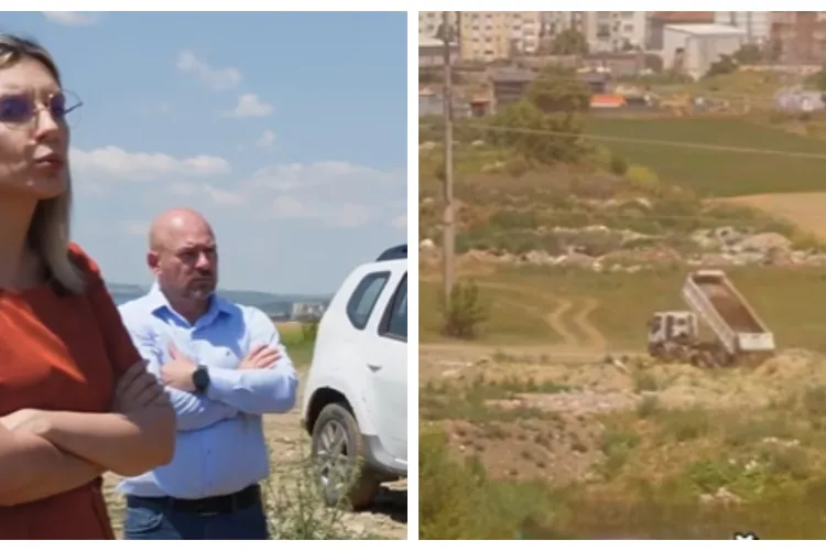 VIDEO. Scene incredibile în Cluj! Camion surprins de ministrul Mediului, Diana Buzoianu, în timp ce abandona deșeuri: „Nu știa că îl urmăream”