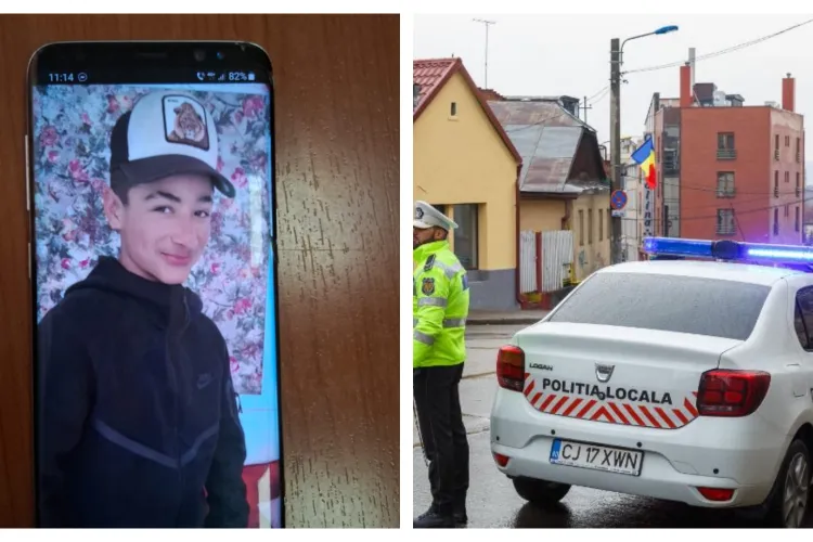 Băiatul de 13 ani dispărut de acasă a fost găsit de polițiștii clujeni: Nu se mai știa nimic de el de o zi. Familia l-a dat dispărut