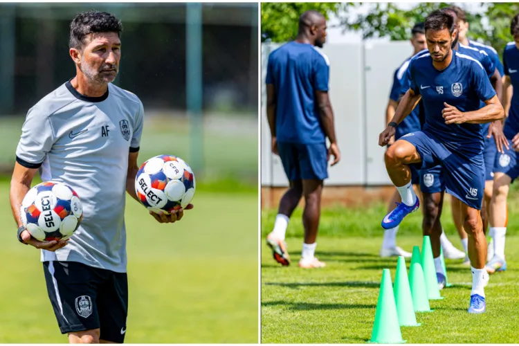 CFR Cluj începe sezonul în plină criză. Antonio Folha debutează la Galați fără niciun fundaș central valid. Reușesc „feroviarii” miracolul cu Oțelul?