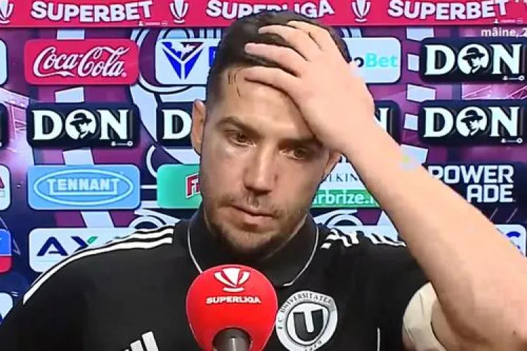 VIDEO. Alex Chipciu, discurs manifest după „U”  - Brann: „Ceva nu facem bine! E incredibil”