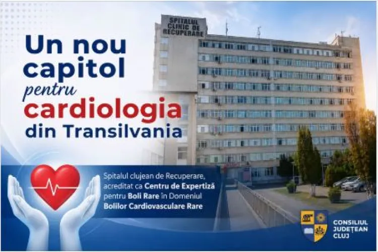 Spitalul clujean de Recuperare, acreditat ca și Centru de Expertiză pentru boli rare. Devine un important centru de referință în Transilvania