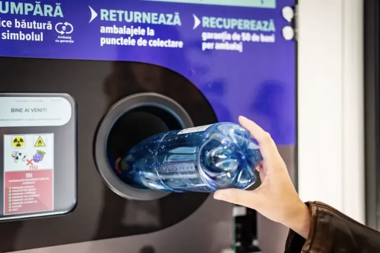 Surpriză în clasamentul reciclării pe județe: Clujul depășește Constanța, cu peste 101 milioane de ambalaje returnate prin sistemul cu garanție