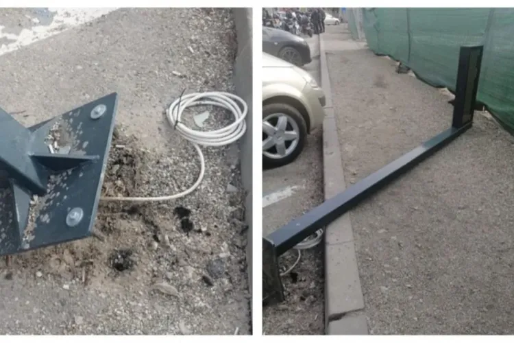 Un indicator rutier de pe o stradă circulată din Cluj-Napoca îi pune în dificultate pe șoferi: „Este căzut și provoacă multă confuzie în trafic”