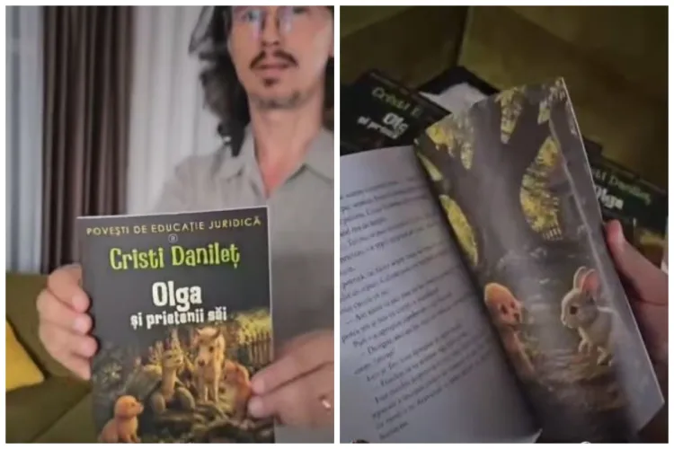 Fostul judecător clujean Cristi Danileț a publicat o carte de educație prin povești pentru copii. Ce se întâmplă când nu respectăm regulile