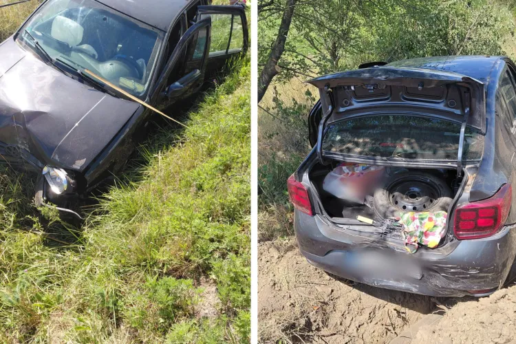 Accident grav în Cluj! Două mașini s-au ciocnit violent: Șase oameni dintre care doi copilași au fost transportați la spital