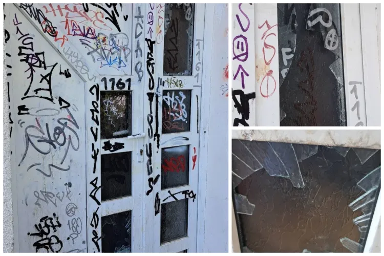 Vandalism la Cluj! Un spațiu pentru copii a fost distrus: „Asta am găsit. Geamuri sparte, gunoaie. Dacă așa se comportă, avem motive de îngrijorare”