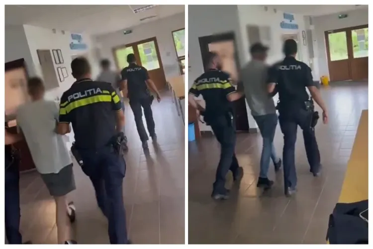 VIDEO. Doi clujeni s-au bătut cu bâtele și pumnii ziua în amiaza mare. Plini de leziuni, au fost reținuți de poliție