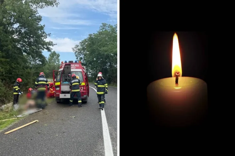 Accident cu final tragic la Cluj! Unul dintre bărbați a murit, după ce echipajele medicale au încercat să-l resusciteze la fața locului