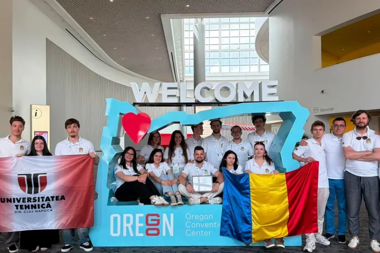 Performanță uriașă pentru România! Studenții de la UTCN Cluj au cucerit locul al II-lea la una dintre cele mai dificile competiții din lume