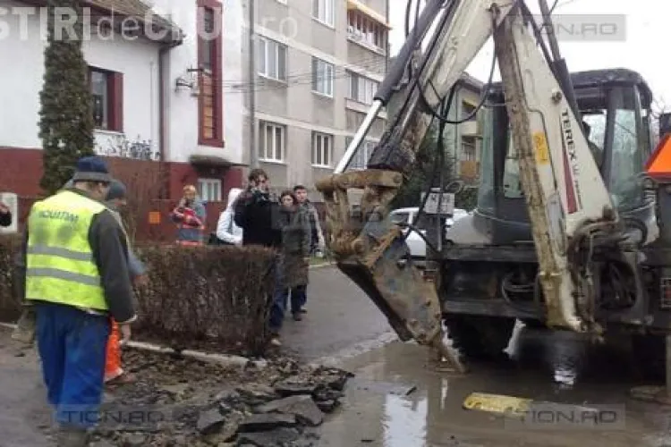 E-On gaz a spart strada Traian Mosoiu de 19 ori