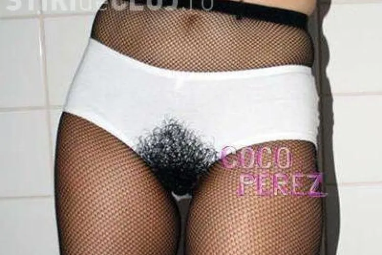 Chilotei cu par pubian la purtator  - FOTO