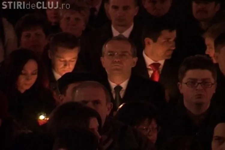 Emil Boc a participat la Slujba de Inviere oficiata in fata Catedralei Mitropolitane din Cluj-Napoca - VIDEO de la SLUJBA de INVIERE