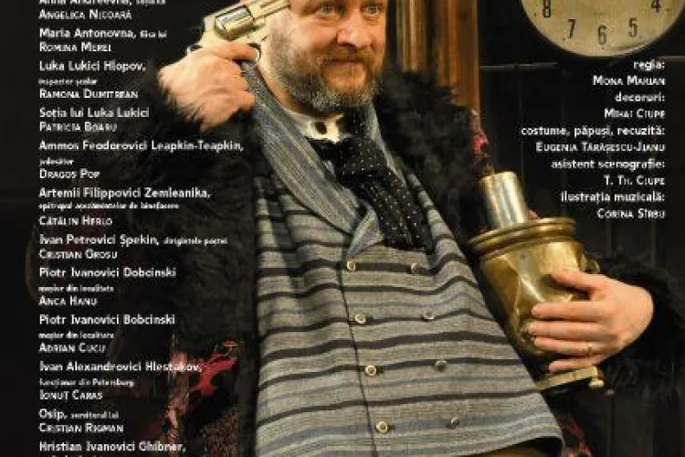 Premiera marti seara la Teatrul National din Cluj-Napoca: Revizorul, de N.V, Gogol