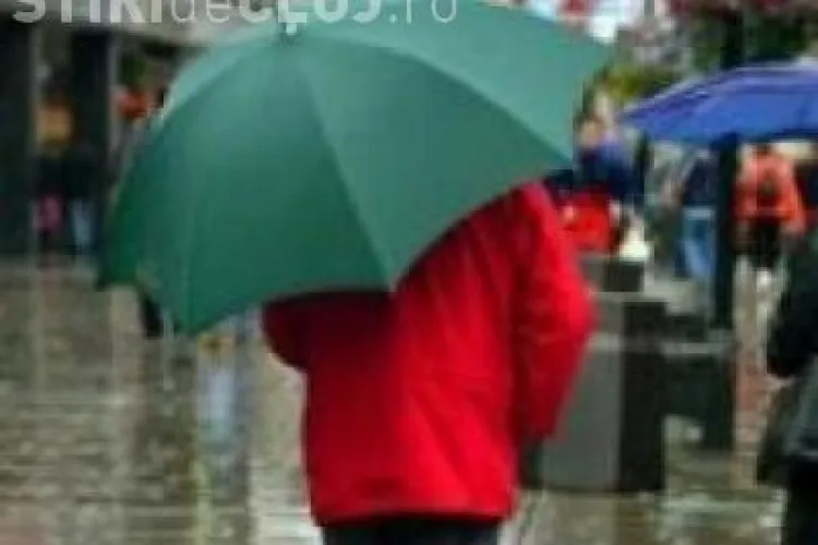 Se strica vremea si meteorologii spun ca vor fi averse de ploaie in zona de Vest a tarii