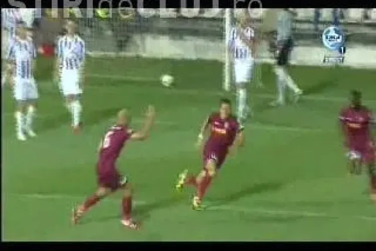 Gol Ronny! Otelul Galati - CFR Cluj 0-1 VIDEO