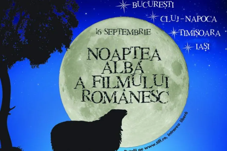 Noaptea Alba a Filmului Romanesc, in 16 septembrie, la Cluj-Napoca