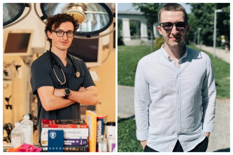 Jos pălăria pentru doi medici rezidenți din Cluj. Un ofițer de poliție, după un accident grav: „Eu și familia le datorăm mai mult decât o operație reușită”