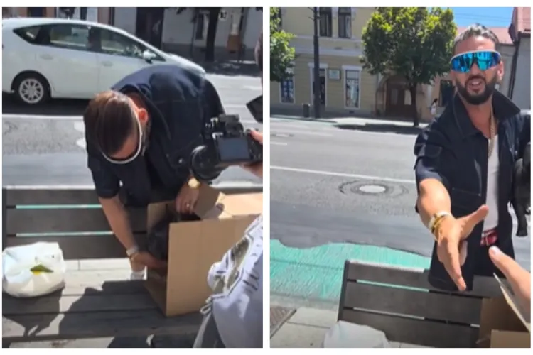VIDEO. Moment emoționant pentru Dorian Popa la Cluj-Napoca! Artistul a primit un cadou unic și a rămas fără cuvinte