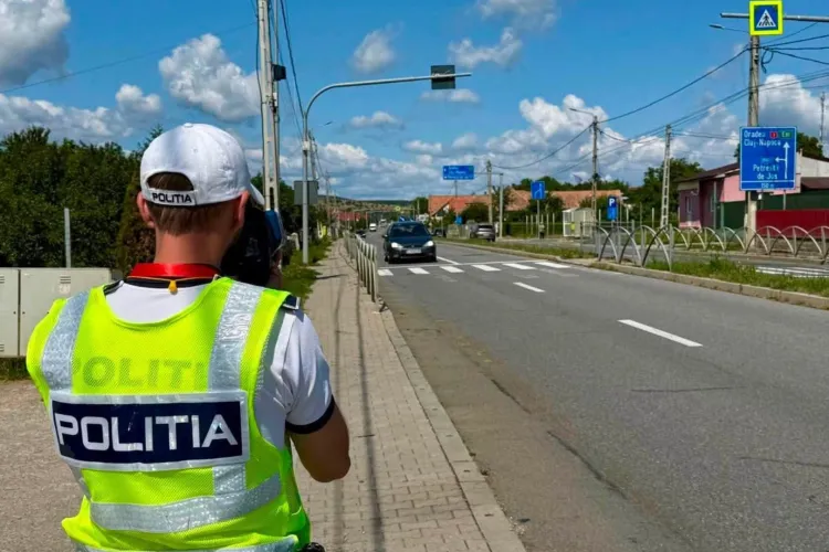 Poliția din Cluj ia la țintă șoferii de pe DN1! Controalele au fost intensificate, iar cei care încalcă regulile riscă amenzi dure