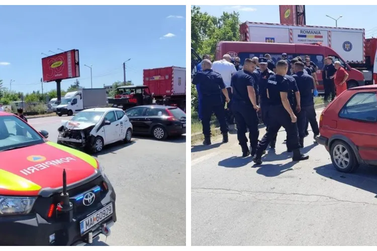Pompierii români, plecați pentru a stinge incendii în Grecia, au intervenit la un accident pe drum