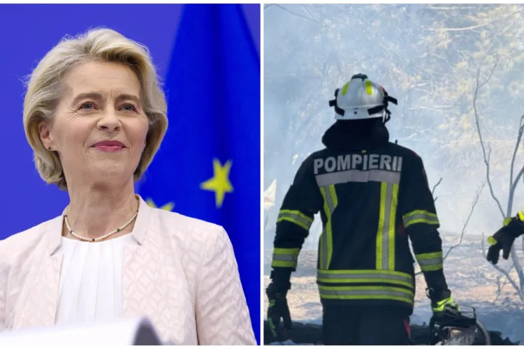 Ursula von der Leyen, mesaj special pentru pompierii români care luptă cu incendiile din Franța: „Din toată inima, doresc să le mulțumesc”