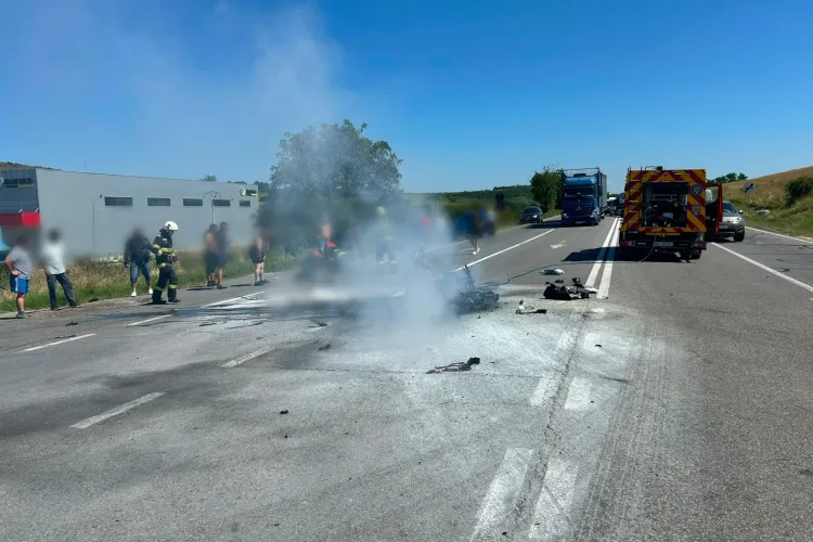 Final tragic: Motociclistul implicat în accidentul grav din Vâlcele, Cluj, a murit. Medicii nu au reușit să-i mai salveze viața. Cum s-a produs tragedia