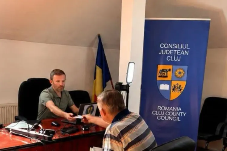 Caravana Cărții Electronice de Identitate ajunge la Feleacu! Clujenii își pot depune cererile chiar la Primărie, fără drumuri până în oraș