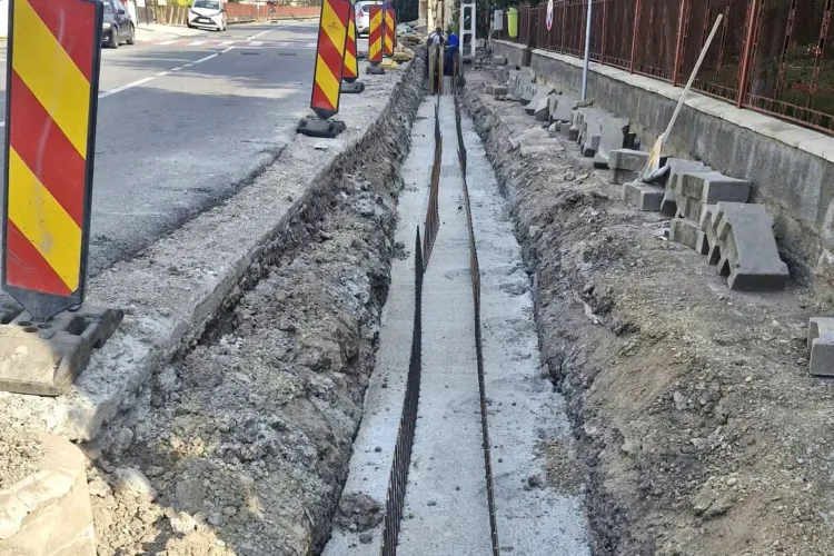 Lucrări pe aproape 5 kilometri de drum în Tureni! Consiliul Județean Cluj repară DJ 103G, ruta importantă spre Cluj-Napoca și Cheile Turzii