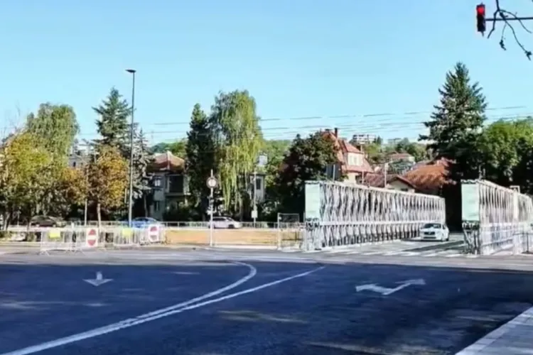 Se schimbă traficul în Cluj-Napoca! A fost deschis podul provizoriu dintre centru și Grigorescu: Ce urmează înainte de închiderea podului Garibaldi