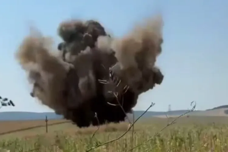 Alertă extremă în România! O dronă s-a prăbușit la 5 kilometri de granița cu Ucraina. A izbucnit un incendiu